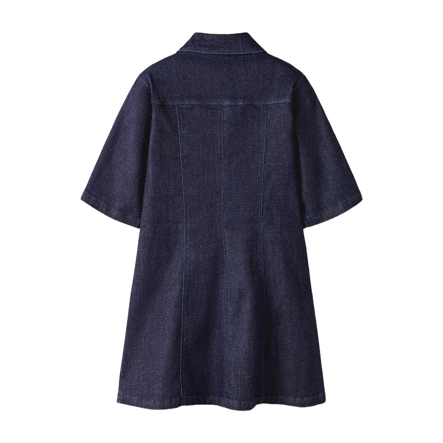 NAME IT KIDS midi spijkerjurk dark blue denim