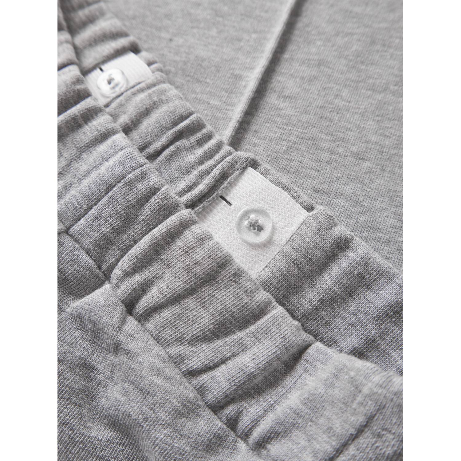 NAME IT KIDS wide leg sweatpant grijs