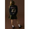 NAME IT KIDS sweater met backprint - zwart