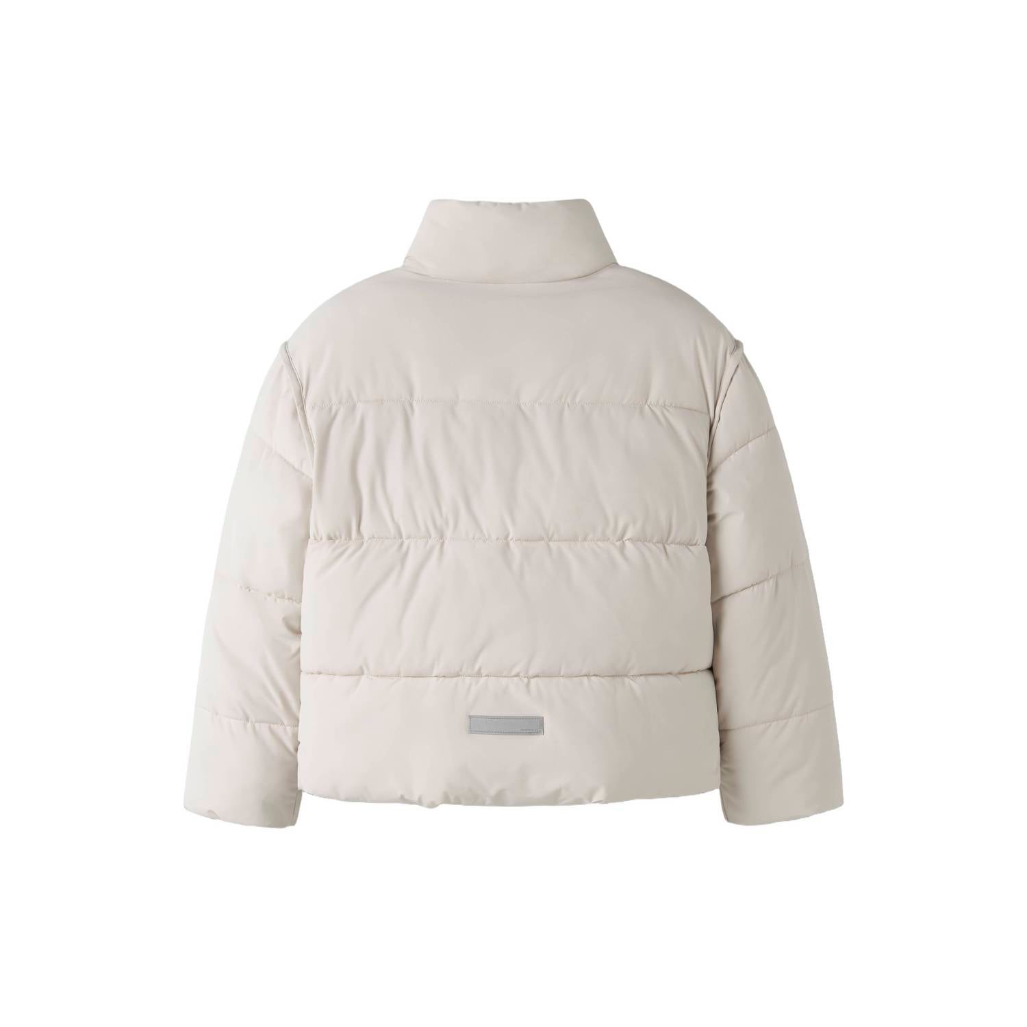 NAME IT KIDS winterjas ecru