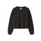NAME IT KIDS oversized gebreide trui met wol - donkerbruin