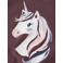 NAME IT MINI rechtvallende sweater met print - donkerrood