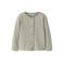 NAME IT MINI katoenen rechtvallend gebreid vest - beige