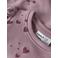NAME IT MINI sweater met hartjes - lila