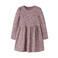 NAME IT MINI gebloemde midi jurk met plooien - lila