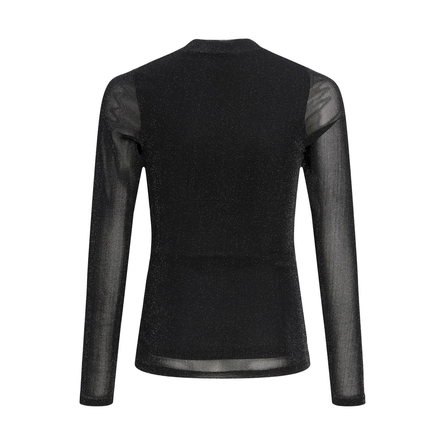 JJXX GIRL top met glitters zwart