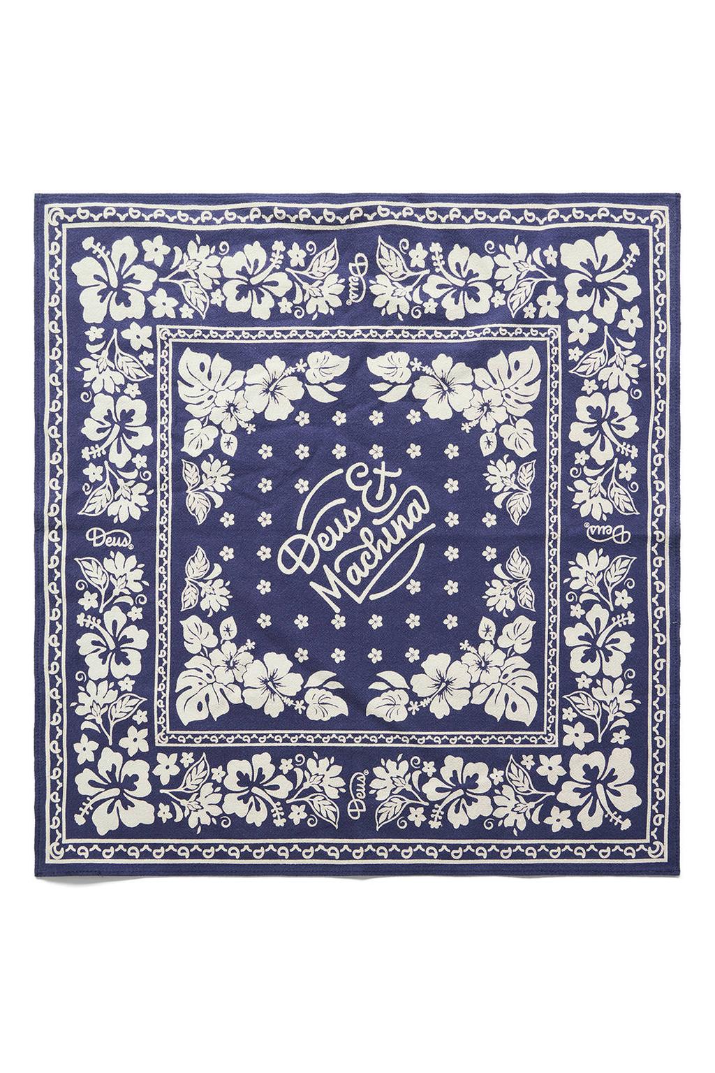 Deus Ex Machina bandana Oahu blauw