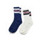 Deus Ex Machina sokken Chessboxin - set van 2 blauw/wit