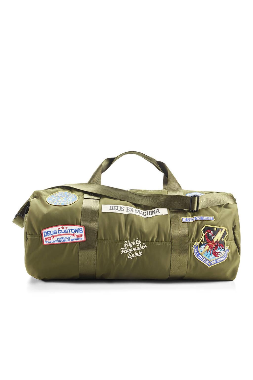 Deus Ex Machina reistas Monty Duffle groen