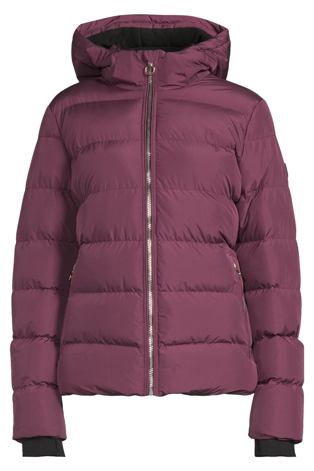 Cars quilted pufferjas - donkerrood