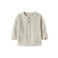 LIL' ATELIER BABY katoenen gebreide trui - beige