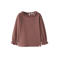 LIL' ATELIER MINI blousetop met ruches - oudroze