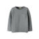 LIL' ATELIER MINI aansluitende longsleeve - grijs