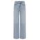 NIKKIE wide leg jeans met strass-steentjes - lichtblauw