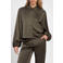 NIKKIE satijnen blouse - groen