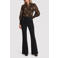 NIKKIE high waist flared broek - zwart