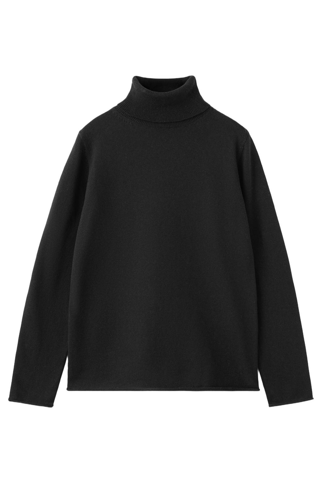 Mango Kids katoenen coltrui - zwart
