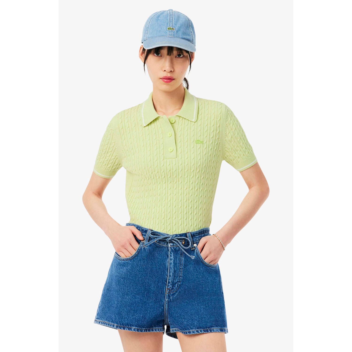 Lacoste T-shirt lichtgroen