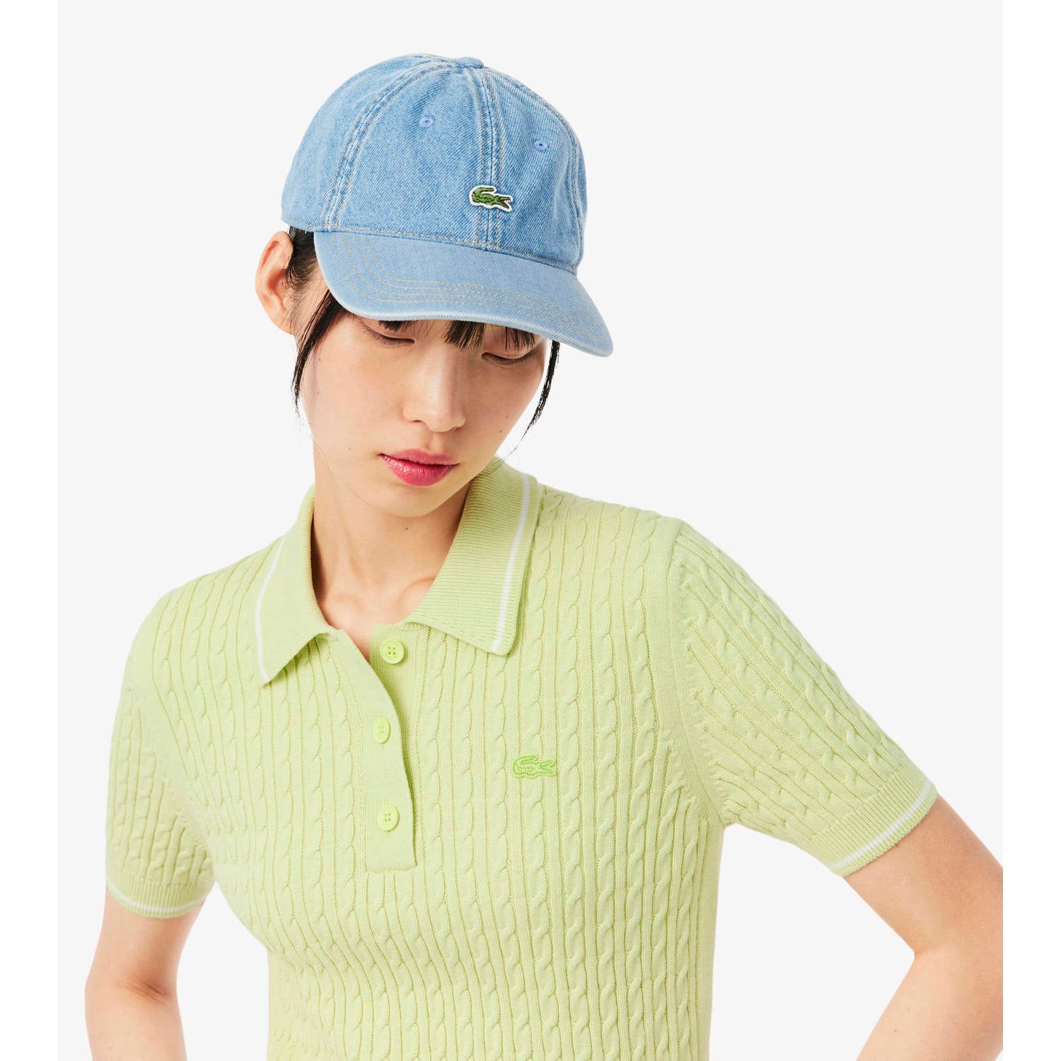 Lacoste T-shirt lichtgroen