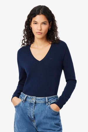 katoenen trui - donkerblauw