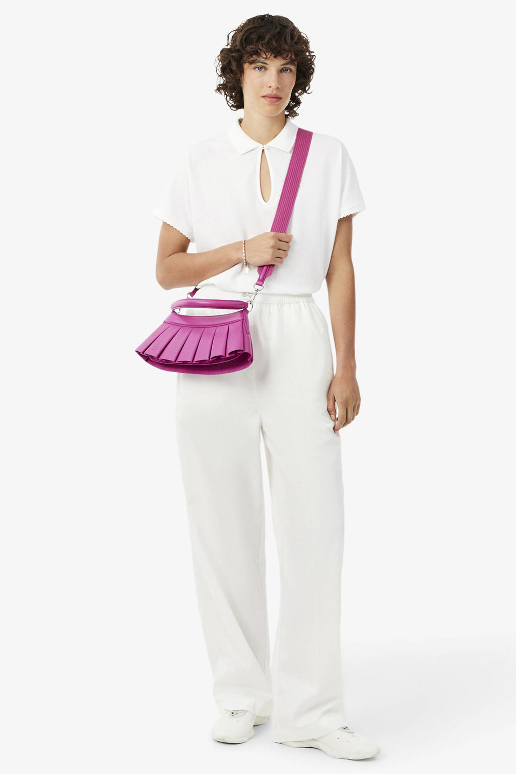 Lacoste top - ecru
