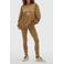 JOSH V katoenen sweater met print - kaki