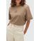 JOSH V body top met logo - bruin