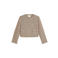 JOSH V regular fit gestreepte blazer - beige