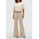JOSH V body top met logo - ecru