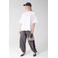 Shoeby T-shirt met split - wit