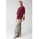 Shoeby oversized T-shirt met split - donkerrood