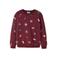 NAME IT KIDS sweater met print - rood