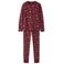 NAME IT KIDS pyjama met print - donkerrood