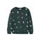 NAME IT KIDS sweater met print - groen