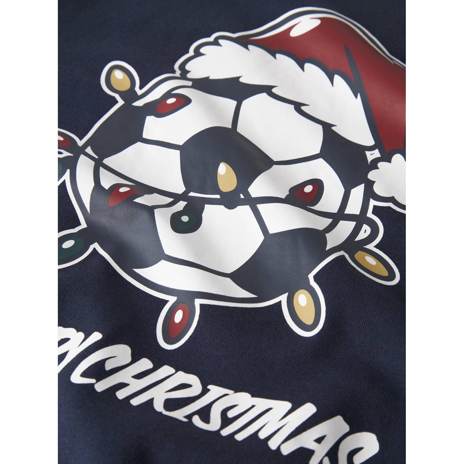 NAME IT KIDS sweater met print donkerblauw