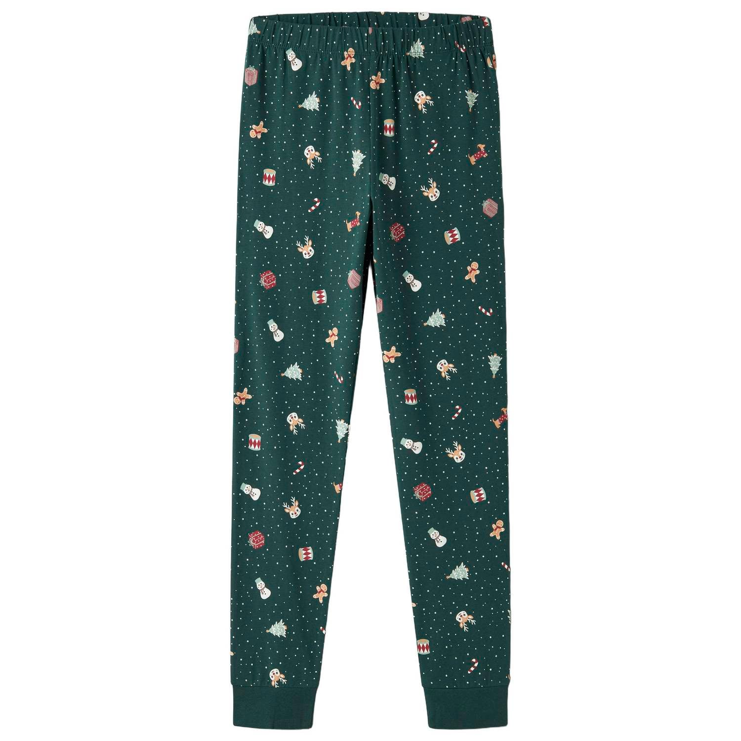 NAME IT KIDS pyjama met print groen