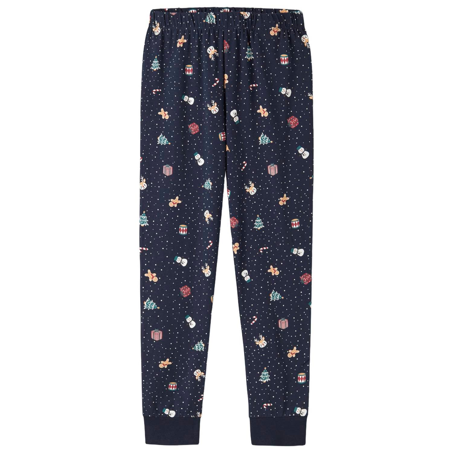 NAME IT KIDS pyjama met print donkerblauw