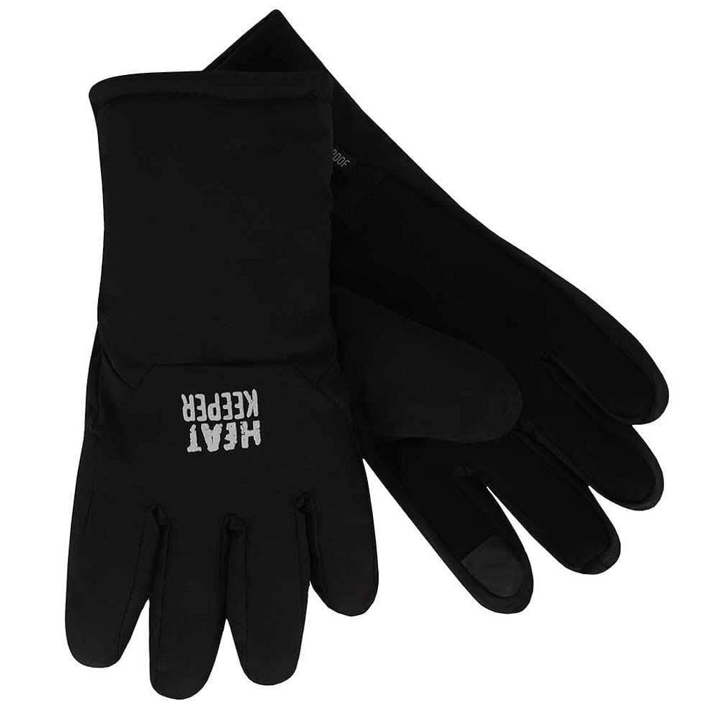 Heatkeeper Winter handschoenen softshell - Zwart