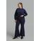Mat Fashion Plus Size flared tregging - donkerblauw