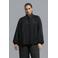 Mat Fashion Plus Size blouse met studs - zwart