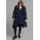 Mat Fashion Plus Size korte sweatjurk - donkerblauw