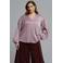 Mat Fashion Plus Size blouse - oudroze