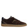 Poelman Skye leren sneakers met studs en print - bruin