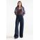 JANSEN Amsterdam wide leg jeans - donkerblauw