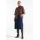 JANSEN Amsterdam blouse met borduursels - bruin