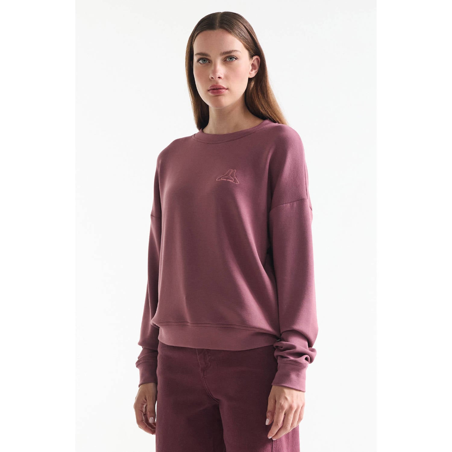 JANSEN Amsterdam sweater donkerrood