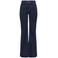ONLY Onlcypress Rinse Hw Pocket Flare Dnm Pim flared jeans - donkerblauw
