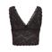 ONLY voorgevormde kanten bralette - donkerbruin