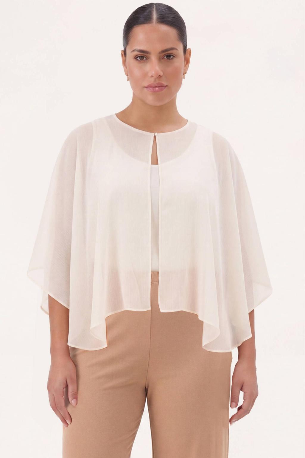 YOEK bolero Plus Size - ecru