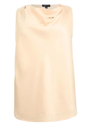 rayon tuniek Plus Size - roze